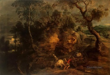 石を運ぶ風景 ピーター・パウル・ルーベンス Oil Paintings